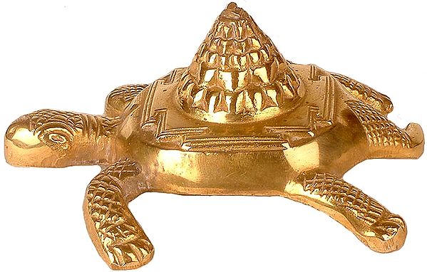 Sri Yantra on Tortoise