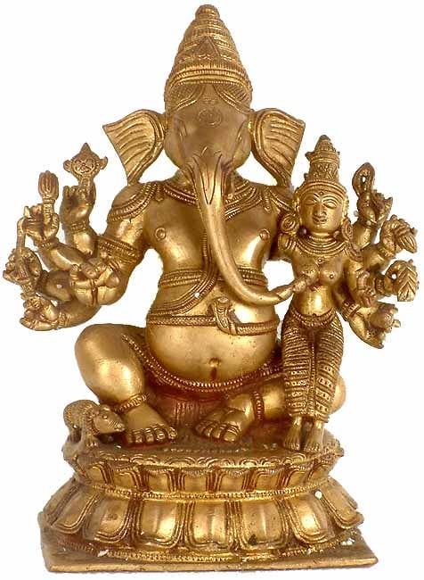 Ten Armed Shakti Ganesha (Ganesha)