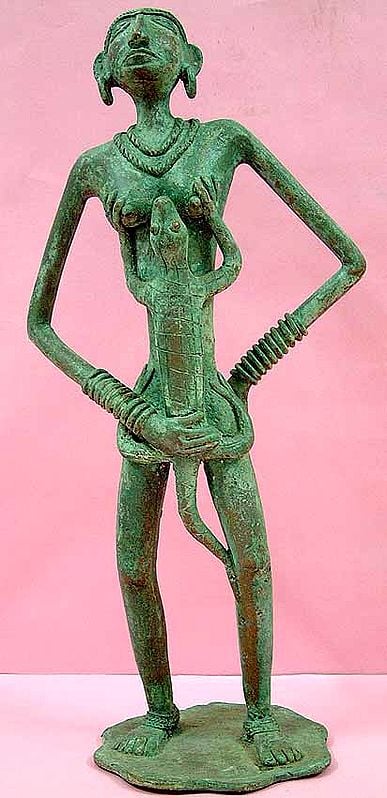 The Mother Goddess (Folk Bronze from Bastar)