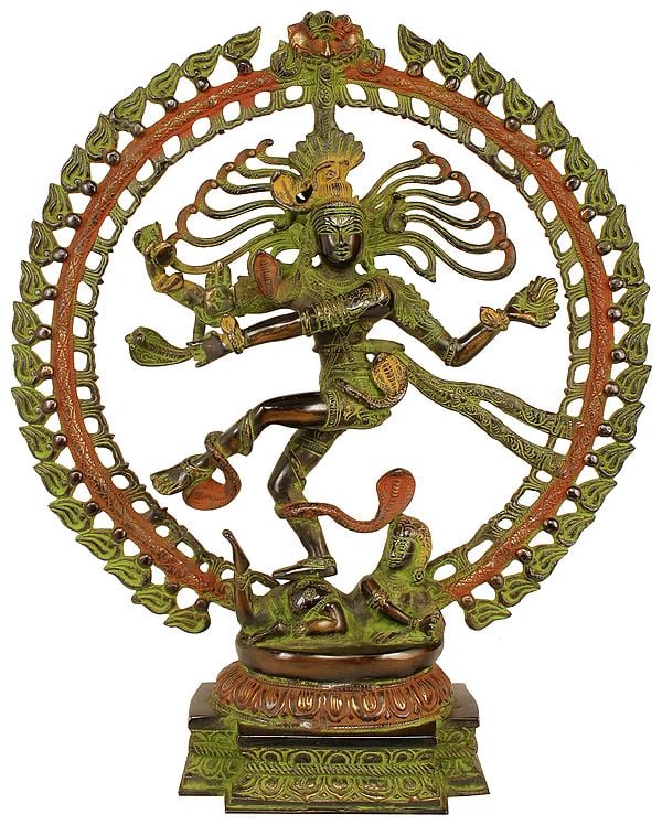 20" Shiva, the Nataraja | Brass | Handmade | Made In India