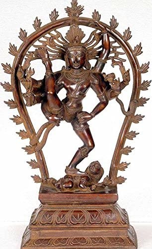 17" Tripurantaka Shiva In Brass | Handmade | Made In India