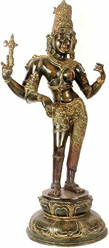 26" Ardhanarishvara In Brass | Handmade | Made In India