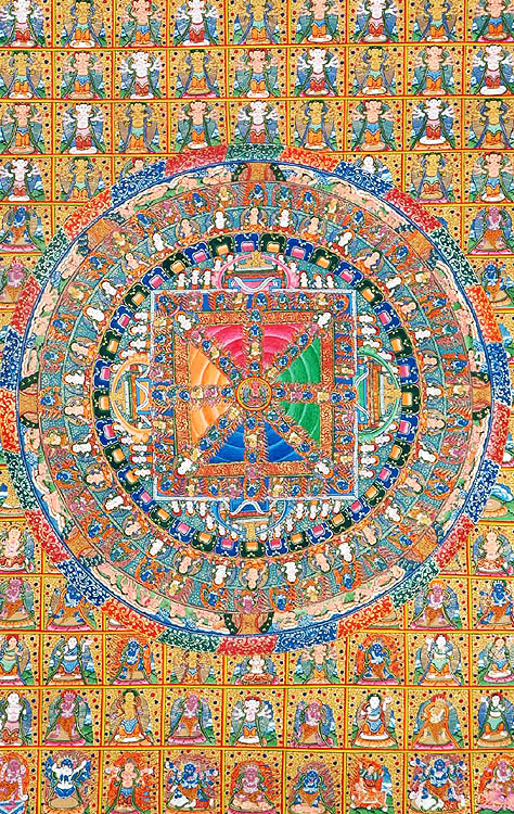 A Grand Mandala of Amitabha Buddha