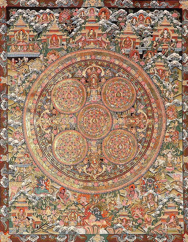 A Large Mandala of Cosmic Buddhas