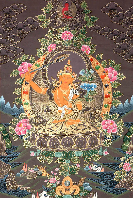 Arapachana Manjushri - Bodhisattva of Transcendent Wisdom