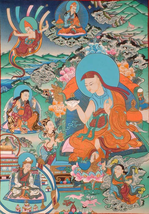 Padmasambhava as Monk Indrasena (The Manifestations of Guru Padmasambhava)