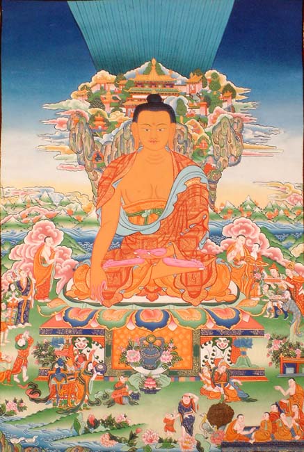 Buddha Invokes Mother Earth to Be His Witness