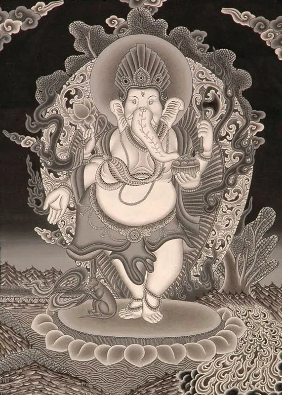 Dancing Ganesha
