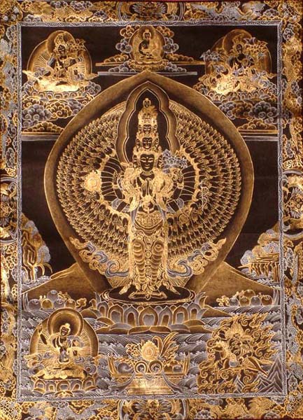 Eleven Headed Thousand Armed Avalokiteshvara