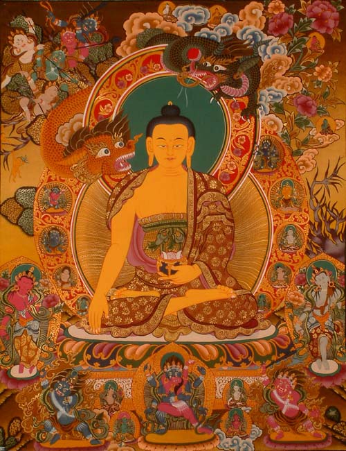 Gautam Buddha in the Bhumisparsha Mudra
