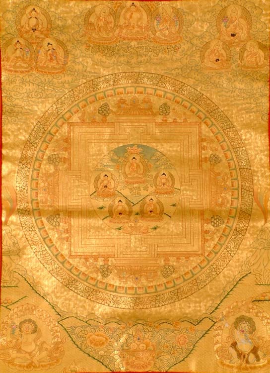 Mandala of Five Dhyani Buddhas