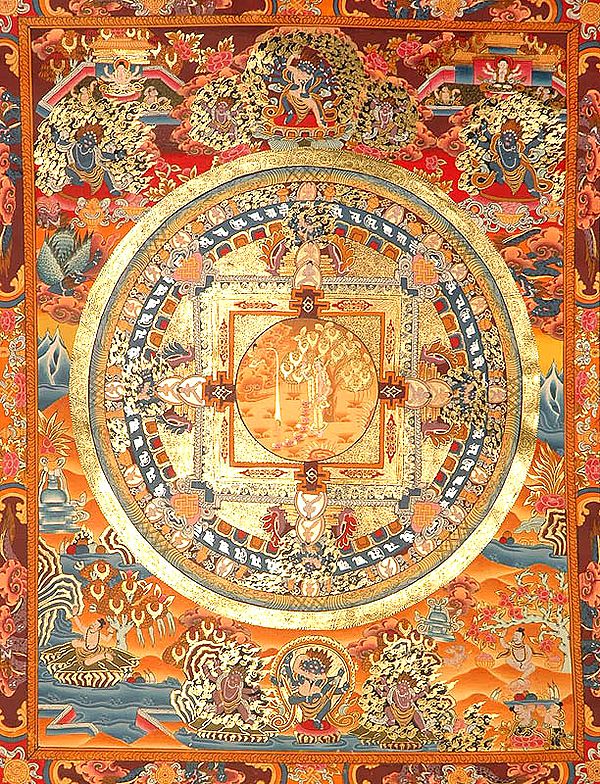 Mandala of Mahamaya (The Worldly Mother of Shakyamuni Buddha)