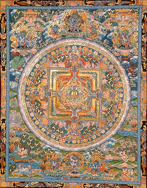 Mandala of the Bhumisparsha Buddha