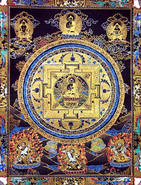 Mandala of the Dharmachakrapravartana Buddha