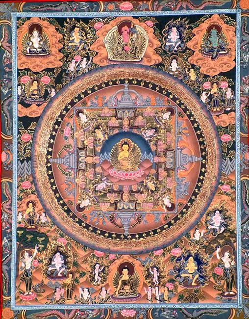 Mandala of the Dhyana Buddha