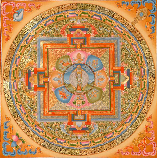 Mandala of Thousand Armed Avalokiteshvara