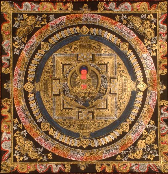 Mandala that Dispels the Darkness of Ignorance with the Light of Infinite Wisdom