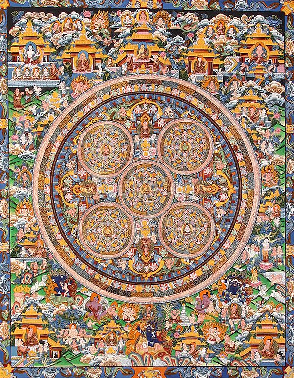 Mandalas of The Buddha and Aspects of the Life of Shakyamuni