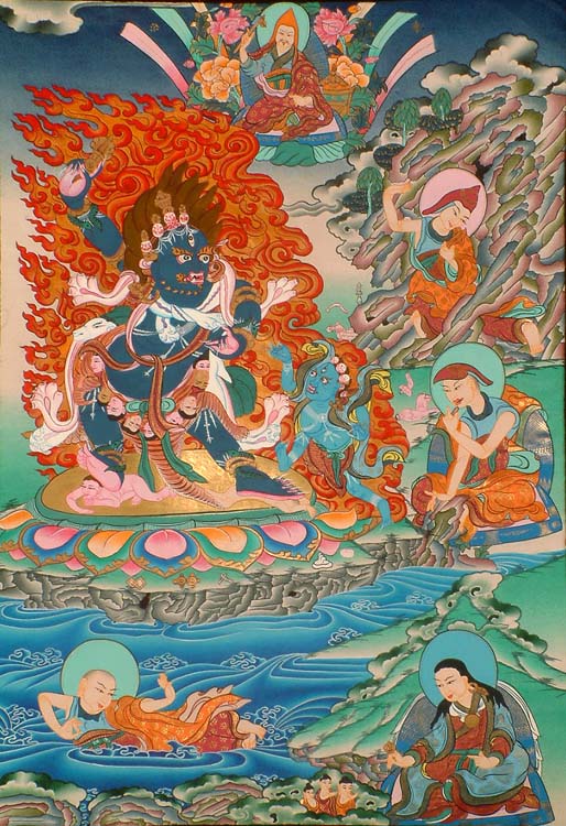 Padmasambhava as Guru Drakpo (The Eight Manifestations of Guru Padmasambhava)