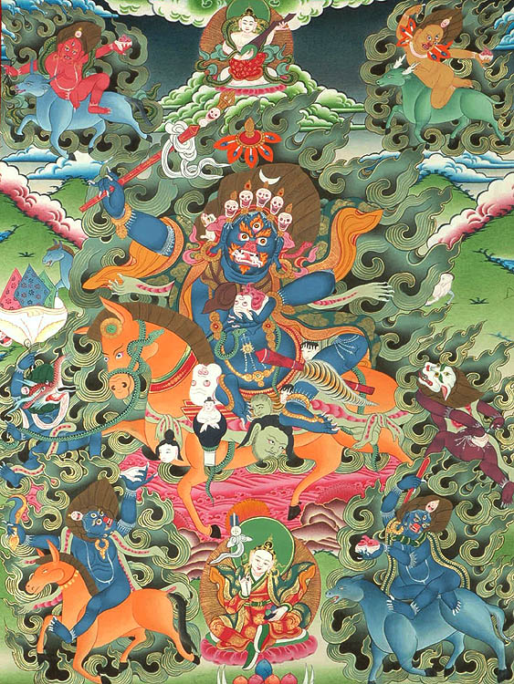 Palden Lhamo: The Protectress of the Dalai Lamas