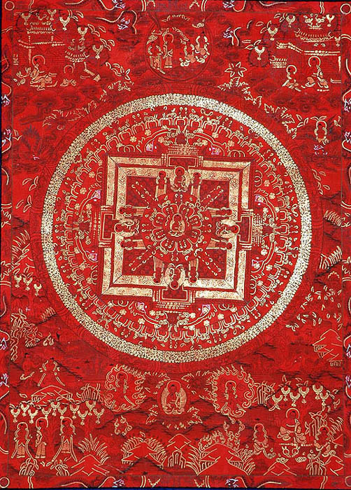 Red Mandala of the Buddha