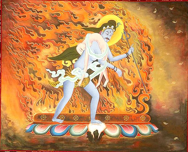 Shiva's Grief (Shiva Carrying the Body of Sati)