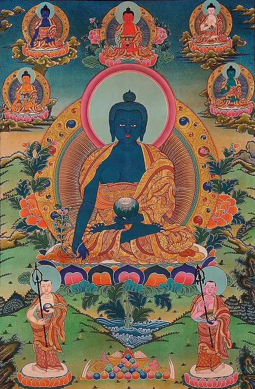 Assembly of the Medicine Buddha