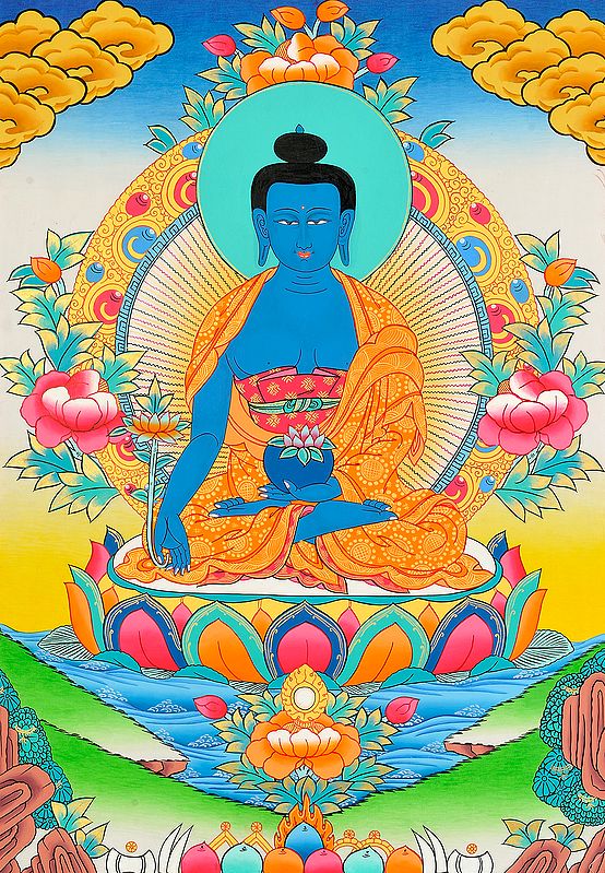 Tibetan Buddhist Medicine Buddha