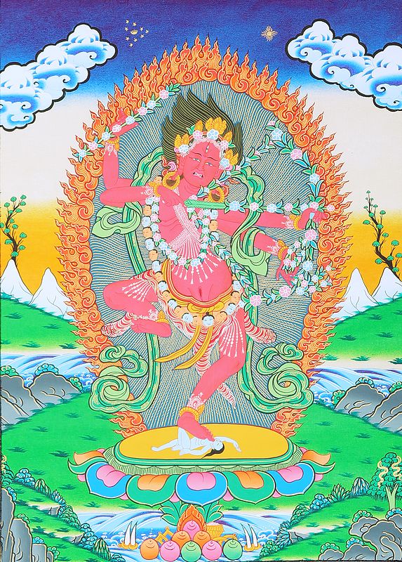 Tibetan Buddhist Deity Red Tara (Kurukulla)