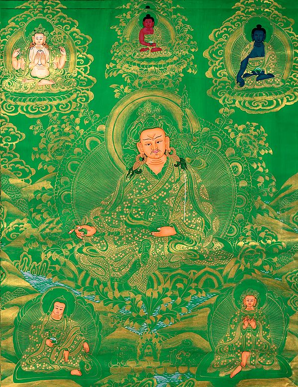 Tibetan Buddhist Guru Rin Poche