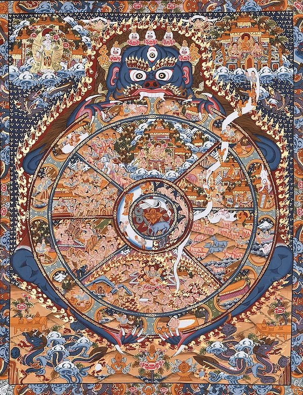 The Wheel of Life - Tibetan Buddhist