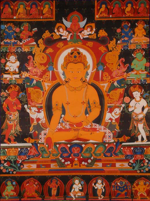 The Buddhist Vision of a Common Humanity

(Dhyani Buddha Ratnasambhava Seated on the Six-Ornament Throne of Enlightenment)