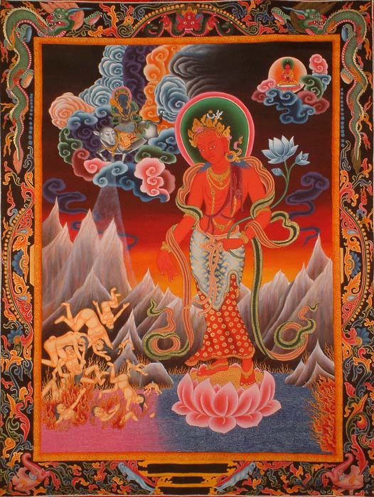 The Compassionate Padampani Lokeshvara