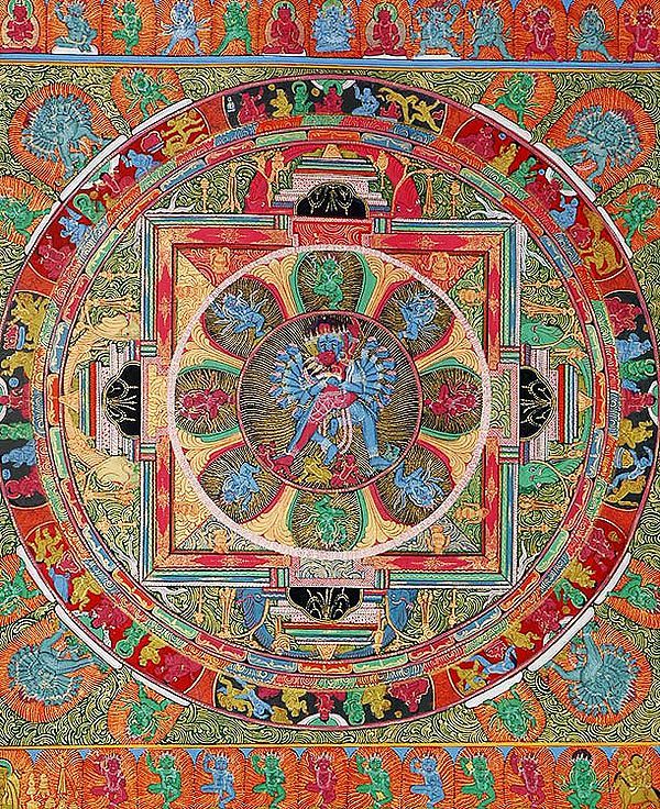 The Mandala of Chakrasamvara Father Mother