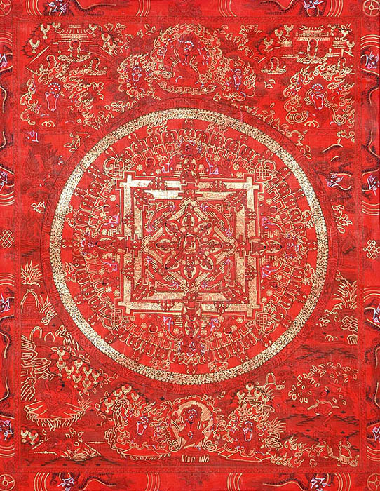 The Red Mandala of the Buddha