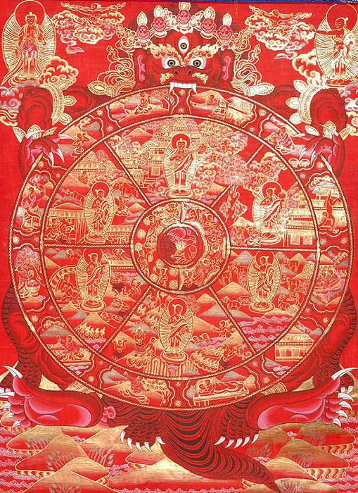 The Wheel of Life (Bhavachakra)