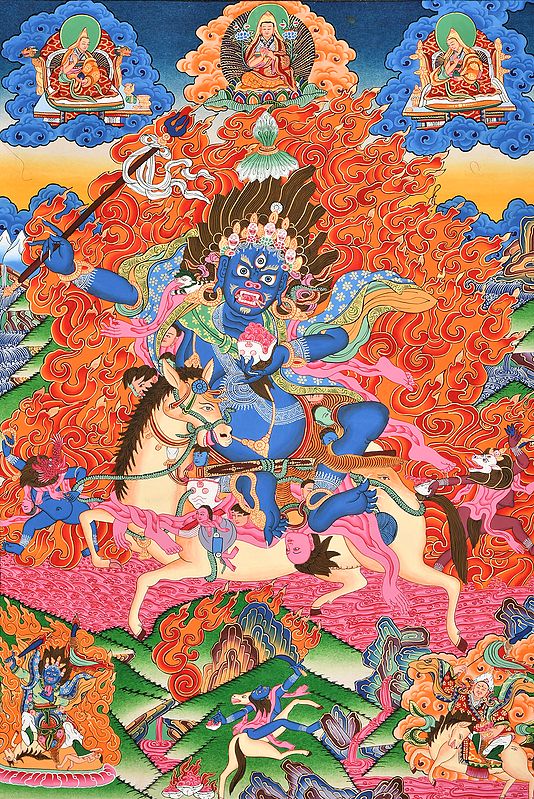Palden Lhamo: The Protectress of the Dalai Lama (Tibetan Buddhist)