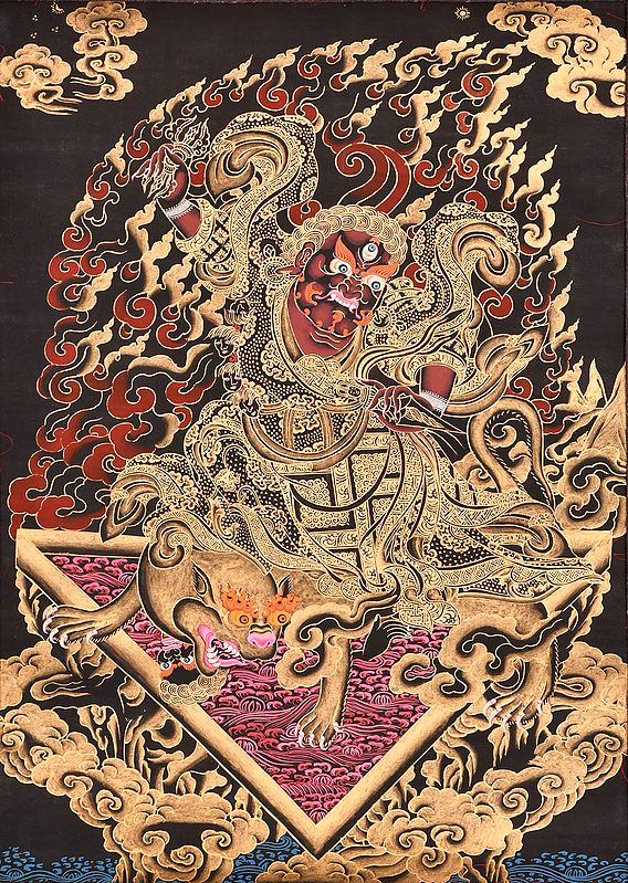 Tibetan Buddhist Deity Mahakala
