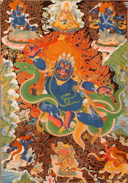 Tibetan Wrathful Deity