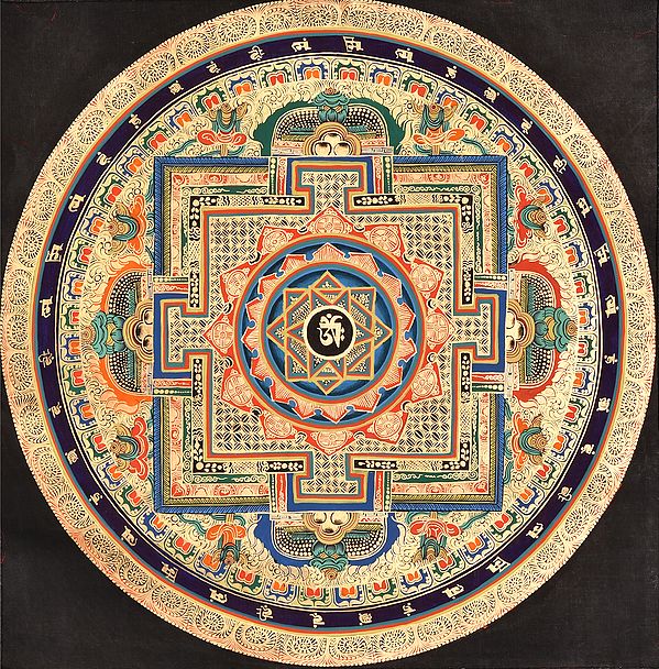 Tibetan Buddhist Mandala of OM