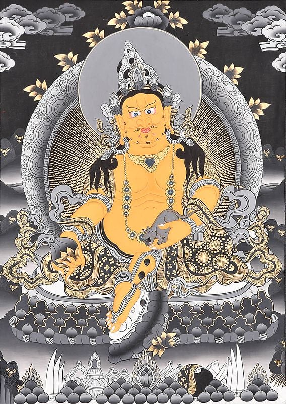 The Tibetan Buddhist God of Wealth - Kubera
