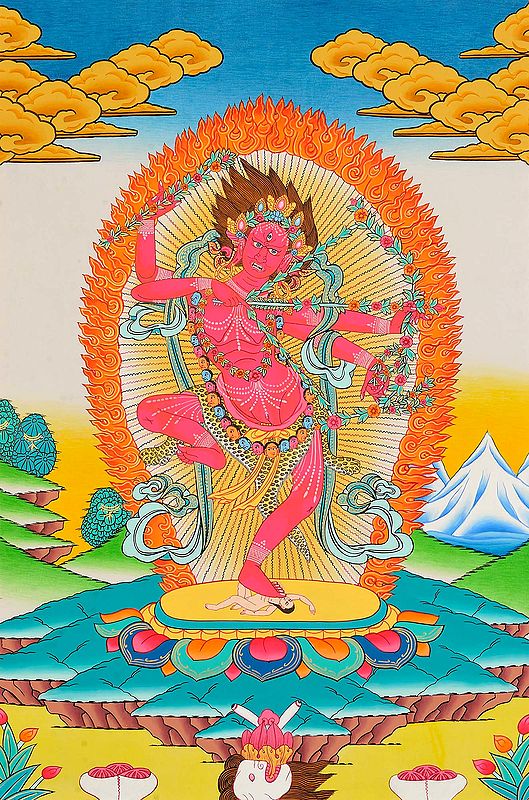 Tibetan Buddhist Goddess Kurukulla: The Red Tara