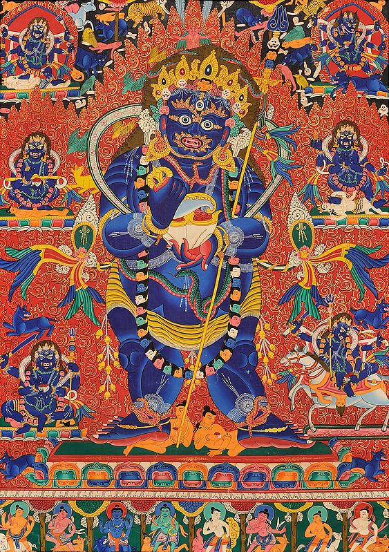 Standing Mahakala (Tibetan Buddhist)