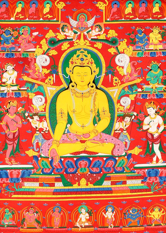 The Buddhist Vision of a Common Humanity (Dhyani Buddha Ratnasambhava Seated on the Six-Ornament Throne of Enlightenment)