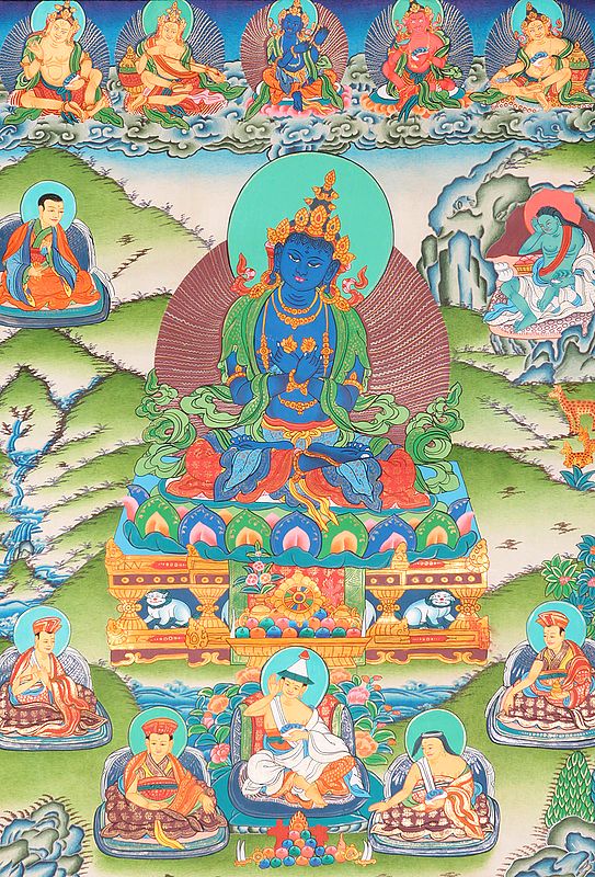 The Presiding Deity of Swayambhunatha Stupa