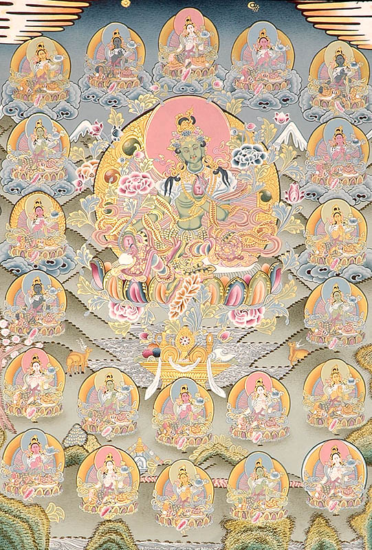 Twenty One Forms of Tara