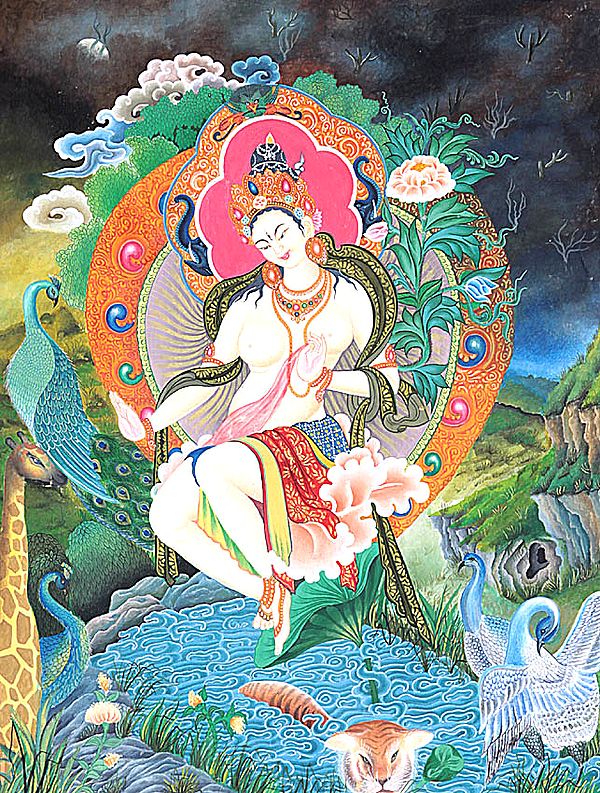 Goddess White Tara (A Rare Form)