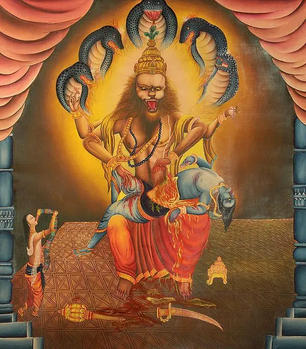 Lord Narasimha (Tibetan Buddhist)