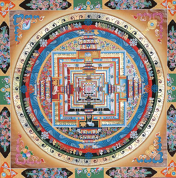 Kalachakra Mandala  (Large Thangka)