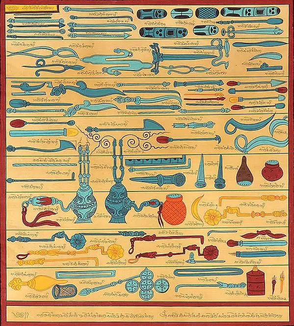 Tibetan Surgical Instruments